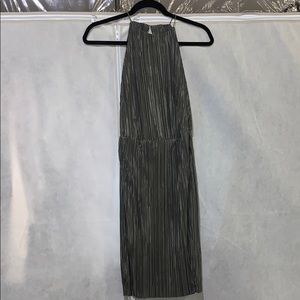 Boo Hoo Olive Green Dress Size 10